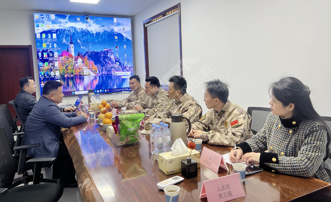 精準調(diào)查 深挖潛力 六合區(qū)人武部走訪康發(fā)雙螺桿造粒機等葛塘街道重點企業(yè)