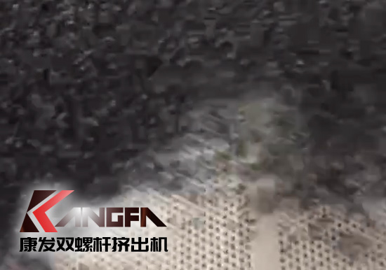 玻纖增強(qiáng)增韌康發(fā)JSH-75向平行雙螺桿塑料擠出造粒機(jī)組生產(chǎn)線(xiàn)